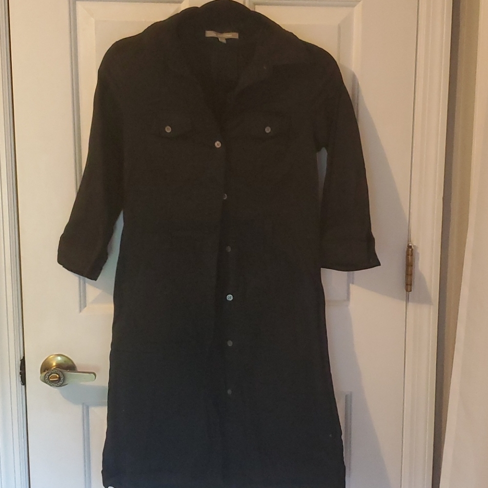 Back shirt dress